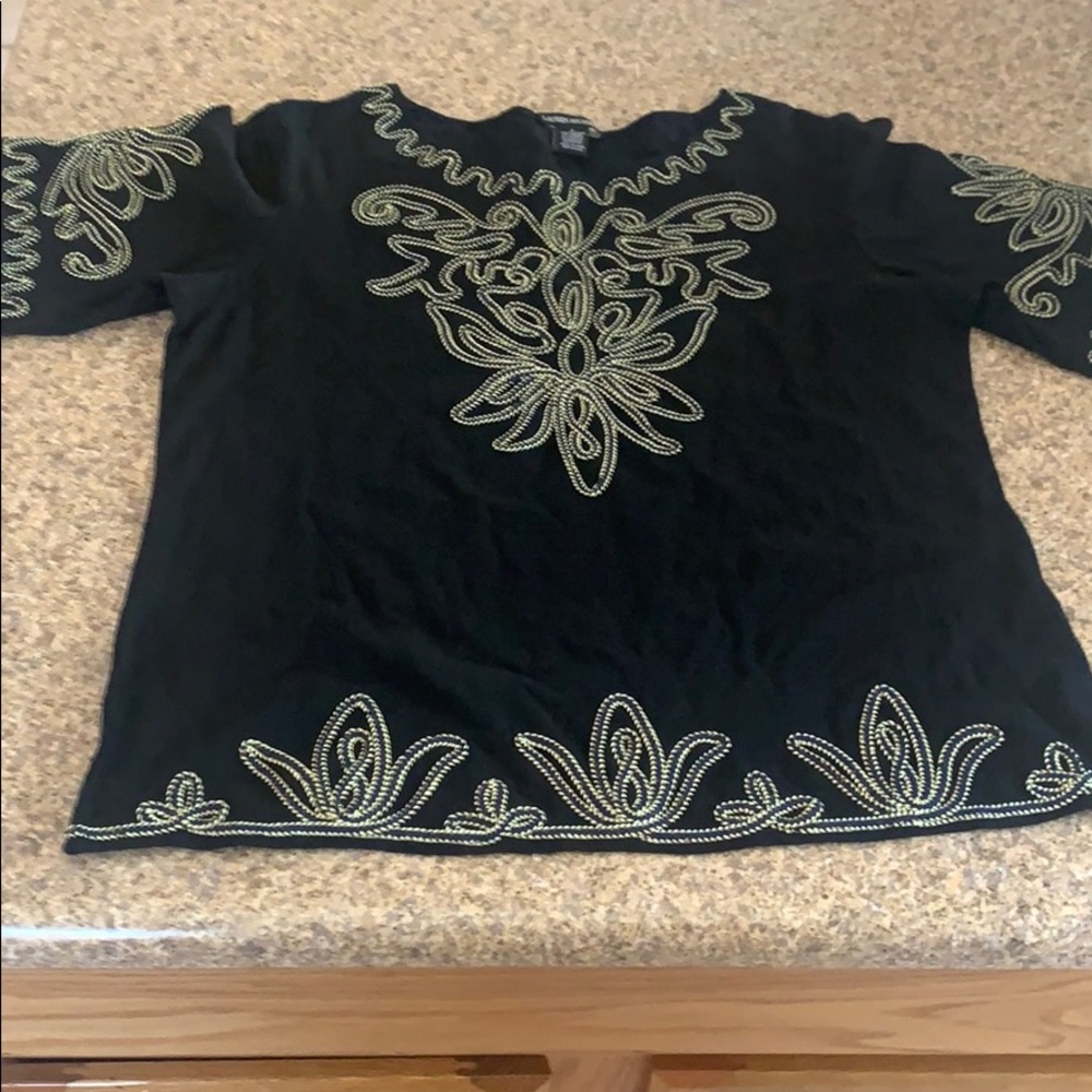 Lauren Michelle top Size L never worn